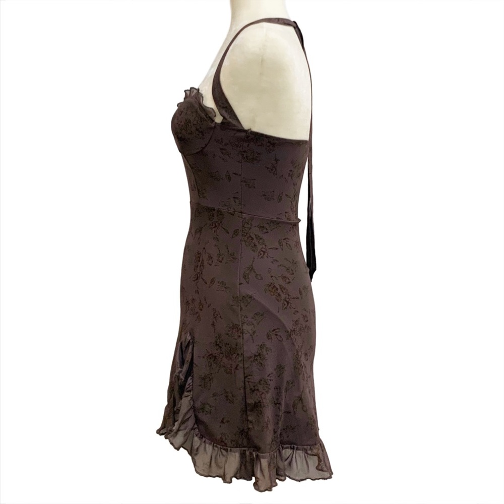 New Pink Mauve Brown Flirty Mini - Picture 7 of 16